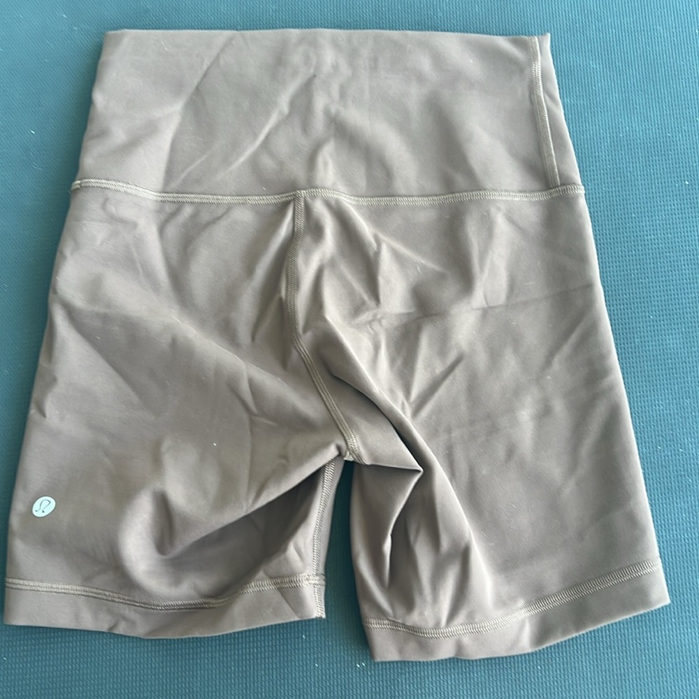 Lululemon Align Biker Shorts Java Chip Color Size… - image 5